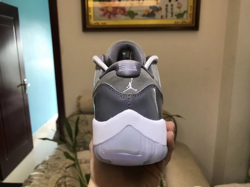 Authentic Air Jordan 11 Low “Cool Grey”